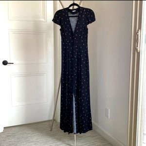 Reformation Rosehip A-Line Maxi Dress